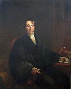 William Ellery Channing painted by American artist Henry Cheever Pratt. France oil painting artist